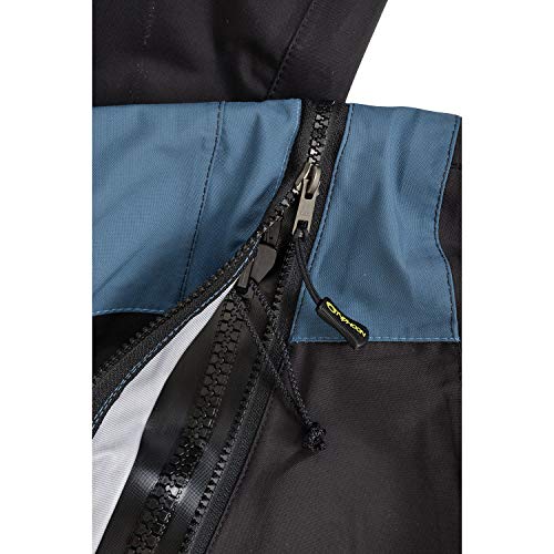 Typhoon Womens Ezeedon 4 Front Zip Drysuit & Free Underfleece 100175 - Black Drysuit Size - SM