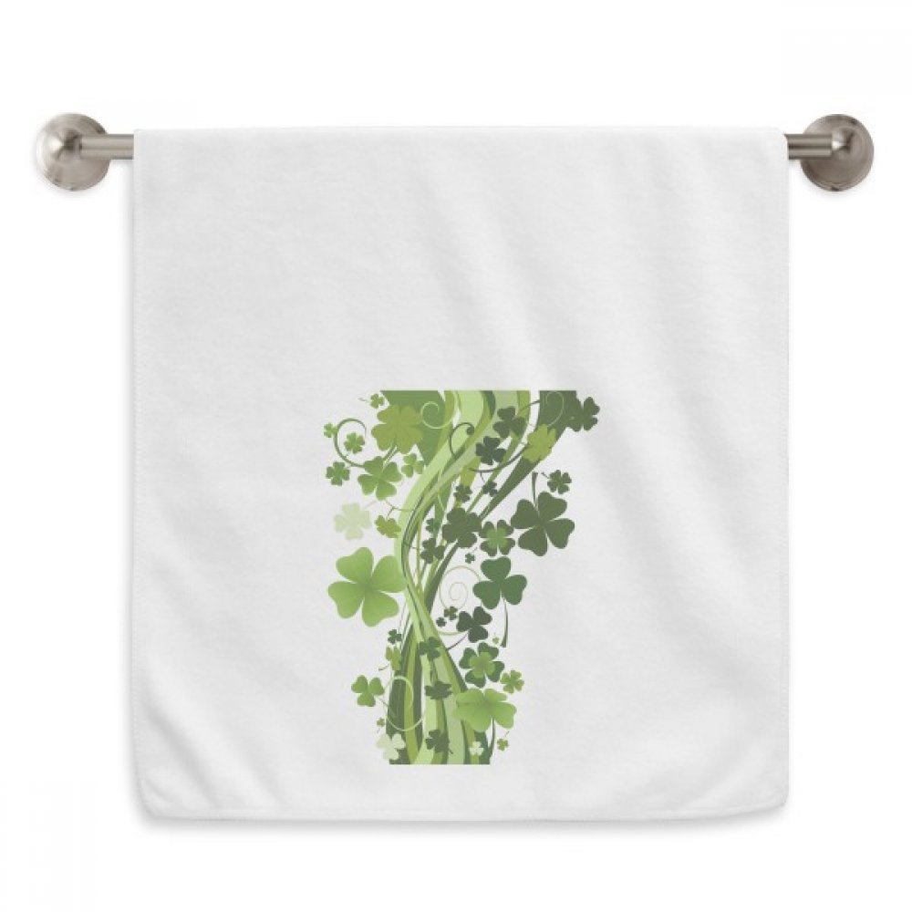 Serviette douce trèfle Irlande St. Patrick absorbante anti-humidité 33x73cm