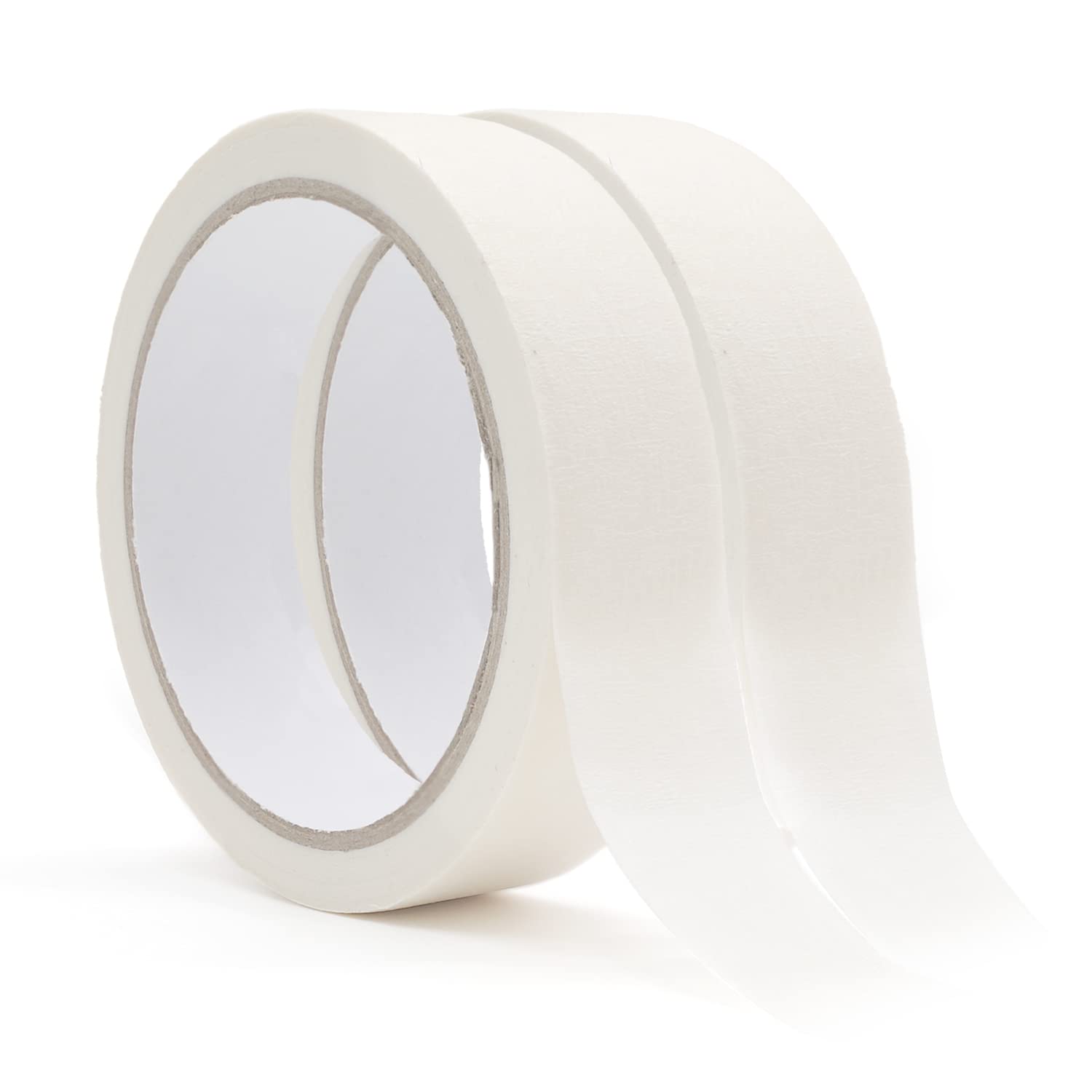 2 Rolls Masking Tapes, 20m x 25mm Masking Tape for Painting Strong