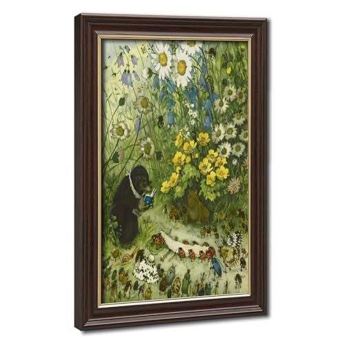 Impression vintage de mariage de coccinelle Fritz Baumgarten pour créer une déco murale salon