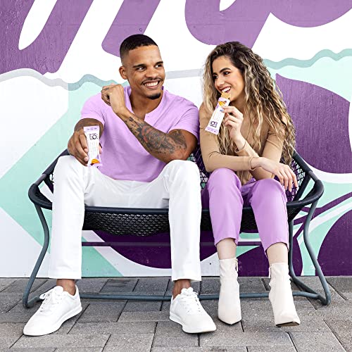 Iqbar Brain And Body Keto Protein Bars - Chocolate Sea Salt And Almond Butter Chip - 12 Count Energy Bars - Low Carb Protein Bars - High Fiber Vegan Bars Low Sugar Meal Replacement Bars #TOP3