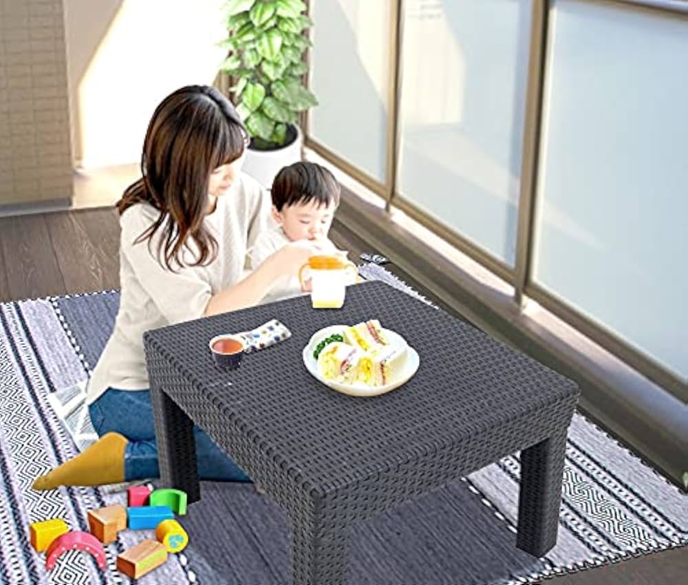 ラタン調テーブル　ガーデンテーブル　アウトドアテーブル 楽天市場】＼9月25日当店全品7倍+5のつく日4倍!!／ ラタン調