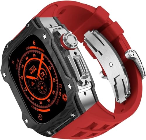Bracelet Apple Watch Ultra 2 49mm titane carbone noir