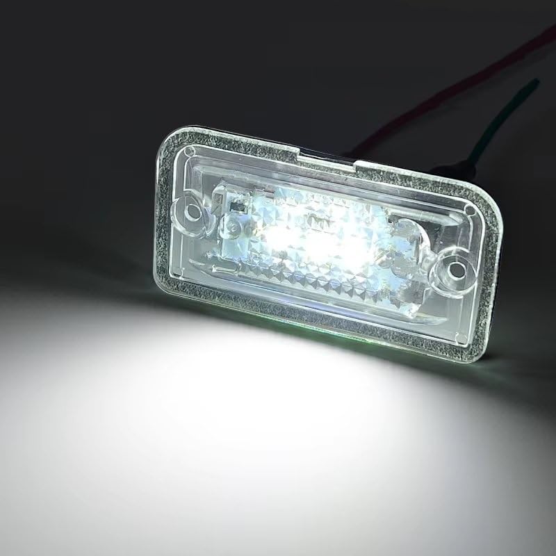 Lámpara de matrícula para Benz CLK-Class A209 2002-2010 juego de 2 piezas 4