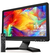 Eyoyo 15.6 inch Small Computer Monitor FHD IPS 1920 x 1080P VGA Monitor LCD Display for PC/Comput...