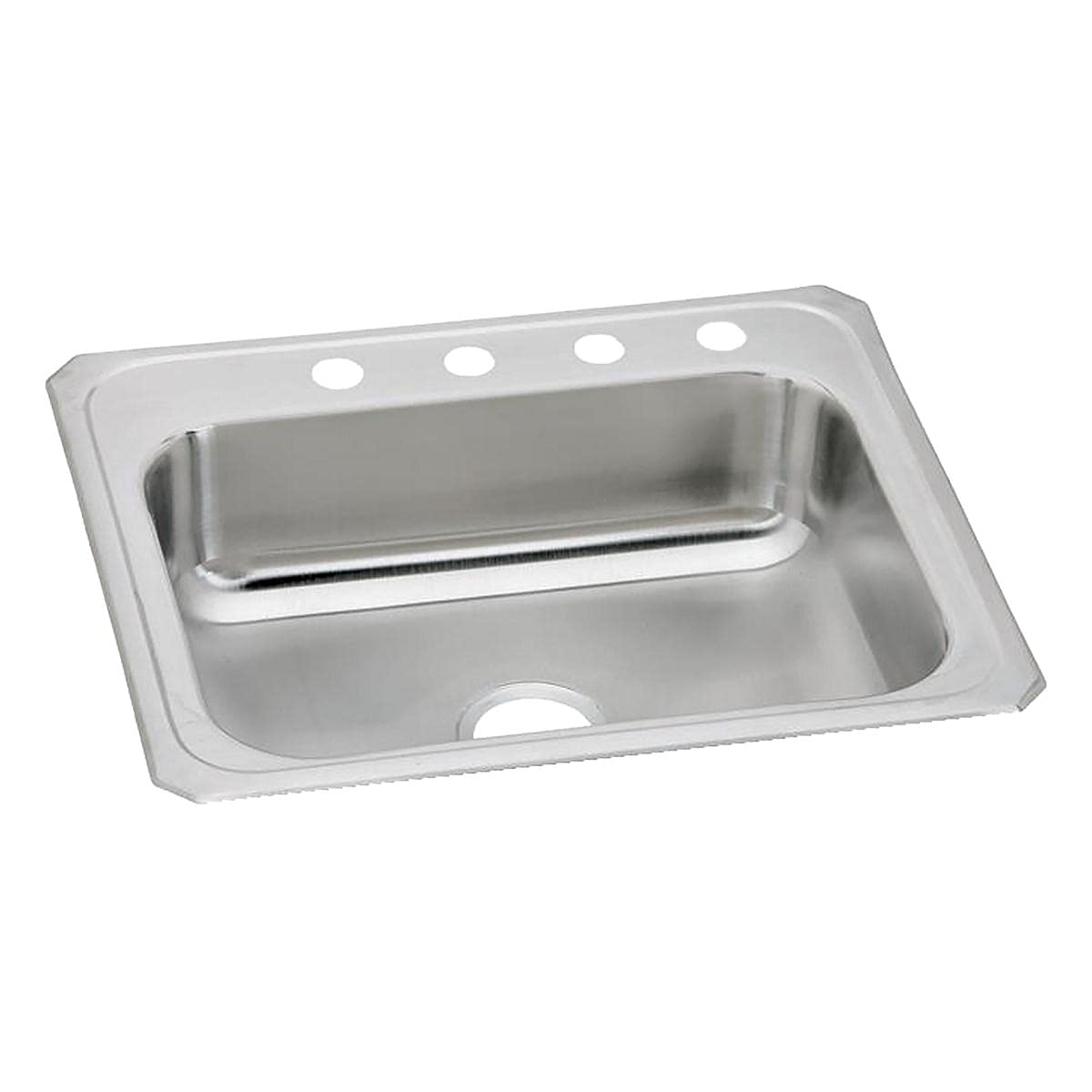 Évier en acier inoxydable Elkay CR25224 grand bac pour éliminer le manque d'espace