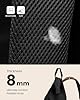 LOVEVOOK Sac a Dos Femme, Impermeable Sacs à dos pour Ordinateur Portable 15,6 Pouces, Sac Ados PC Cartable Sac a Dos College Fille pour Voyage Travail Ecole Scolaire Noir #3