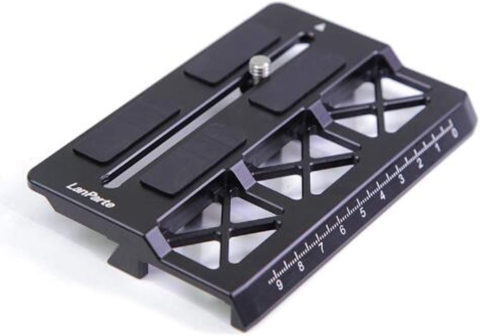 Lanparte Offset Camera Plate for DJI Ronin-S BMD BMPCC 4K Camera Extra Space