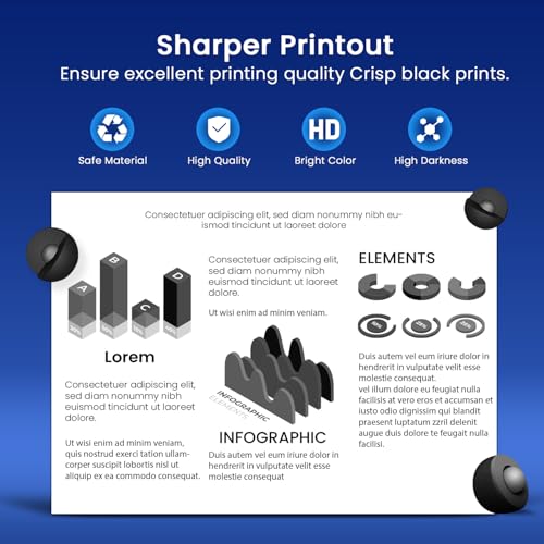 Hookink DR1050 DR-1050 Trommel Kompatibel für Brother DR1050 Trommel für TN-1050 Toner für MFC-1910W DCP-1612W DCP-1610W DCP-1510 MFC-1810 HL-1110 HL-1210W DCP-1512 HL-1212W HL-1112 (1 Pack)