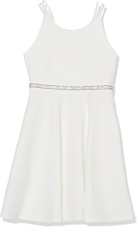 Girls' Sleeveless Criss Cross Back Party Dress
