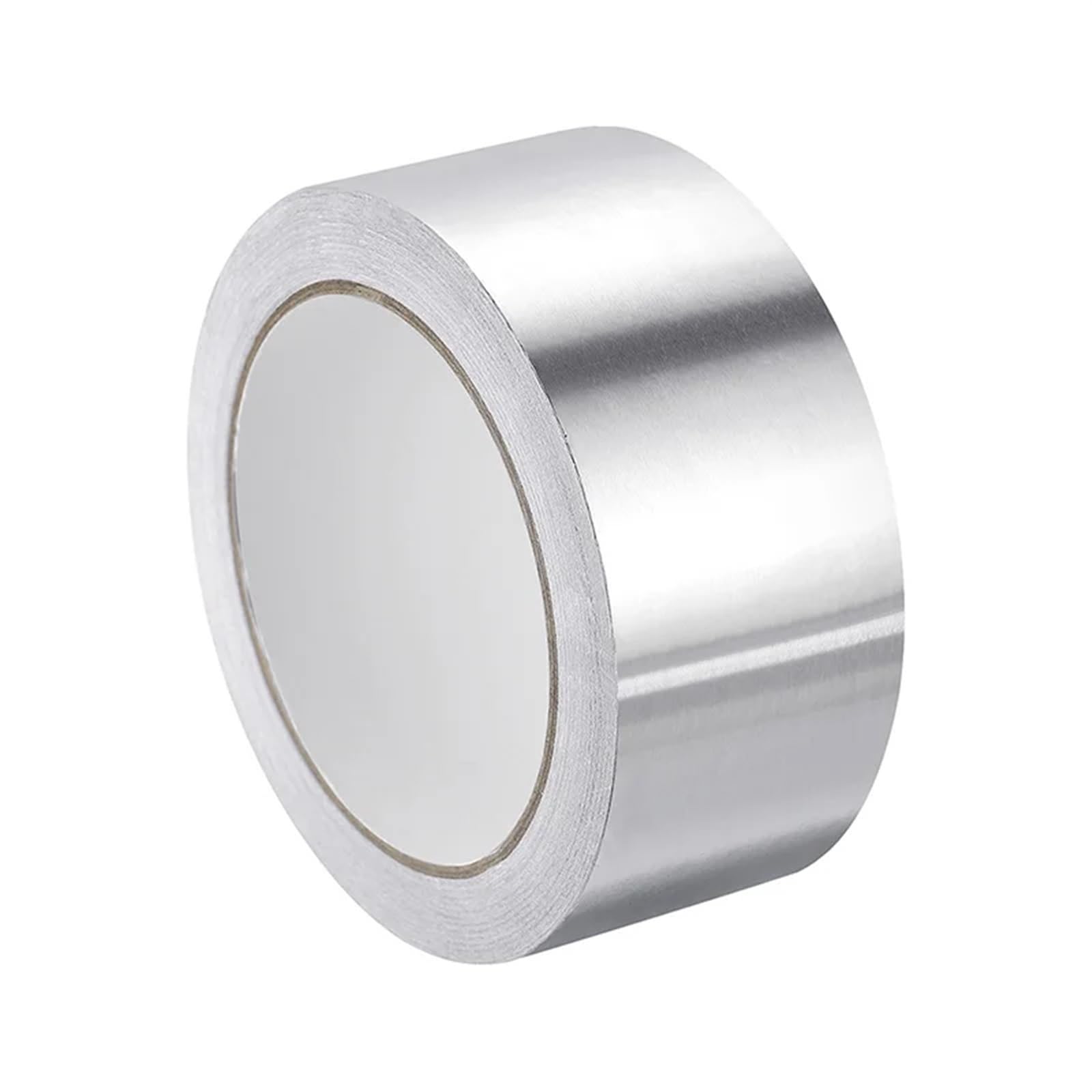 Rouleau de ruban en feuille d'aluminium, Ruban isolant en feuille d'aluminium argent 20M 15-200mm