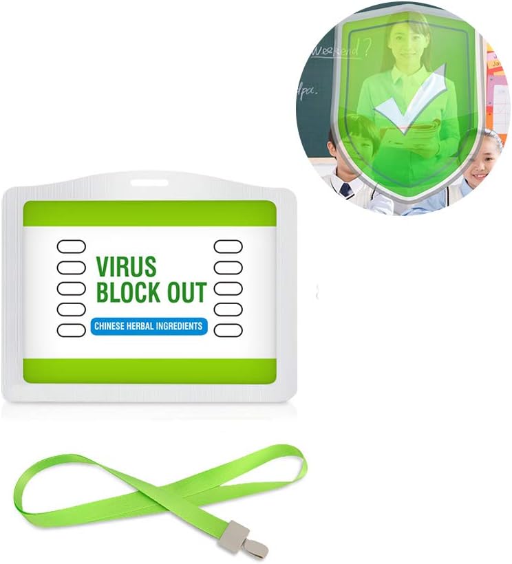 3pcs Air Disinfection Card,Portable Disinfection Sterilization Natural Materials Safe and Reliable for Adults Children