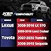 KSP 5X150 Spacers Compatible with to-yo-ta Tundra 2007-2021/Sequoia 2008-2021/Land Cruiser 2009-2016, 1.25inch 5 Lug Wheel Spacers for Lexus LX570 2008-2016 with M14x1.5 Studs 110mm Hub Bore, 4 pcs