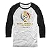 Copa America Men's Basic Logo 3/4 Sleeve Raglan