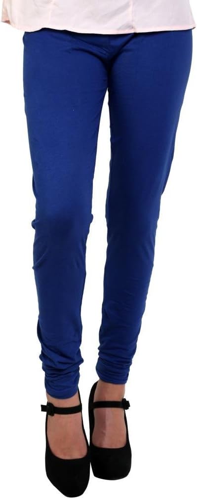 Women's Cotton Lycra's Chudidar Free Size Ink Blue