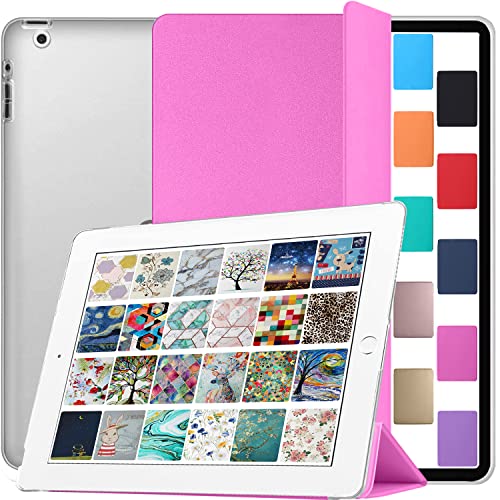 Image of iPad 9.7 inch Old Model 4th 3rd 2nd Gen Case A1458 MD510HN /A MD513HN /A A1416 MC705HN /A MD328HN /A MD333HN /A A1395 MC769HN /A MC954HN /A MC960HN /A MC979HN /A A1459 MD514HN /A MD512HN /A MD515HN /A - Pink