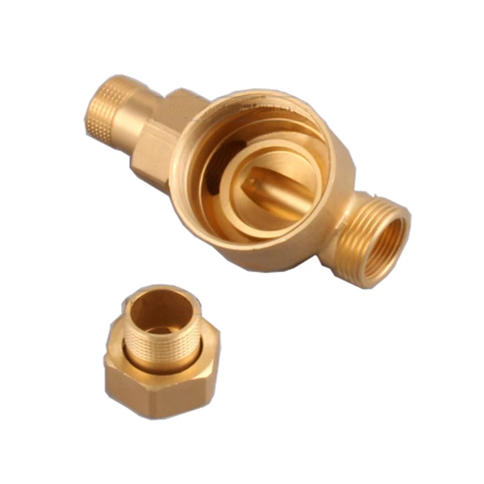 1/2 "pollici 3/4" pollici prefiltro in ottone for acqua DN15 DN20 purificatore in rame pieno filtro for l'acqua for uso domestico parte di purificazione prefiltro(3/4")