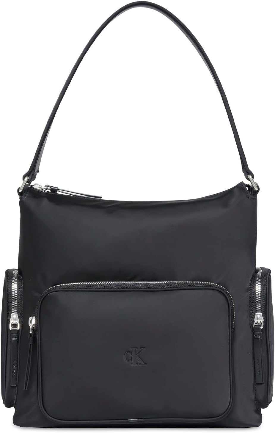 Calvin Klein Deri El Çantası, Standart, 5003298614, Siyah, Kadın