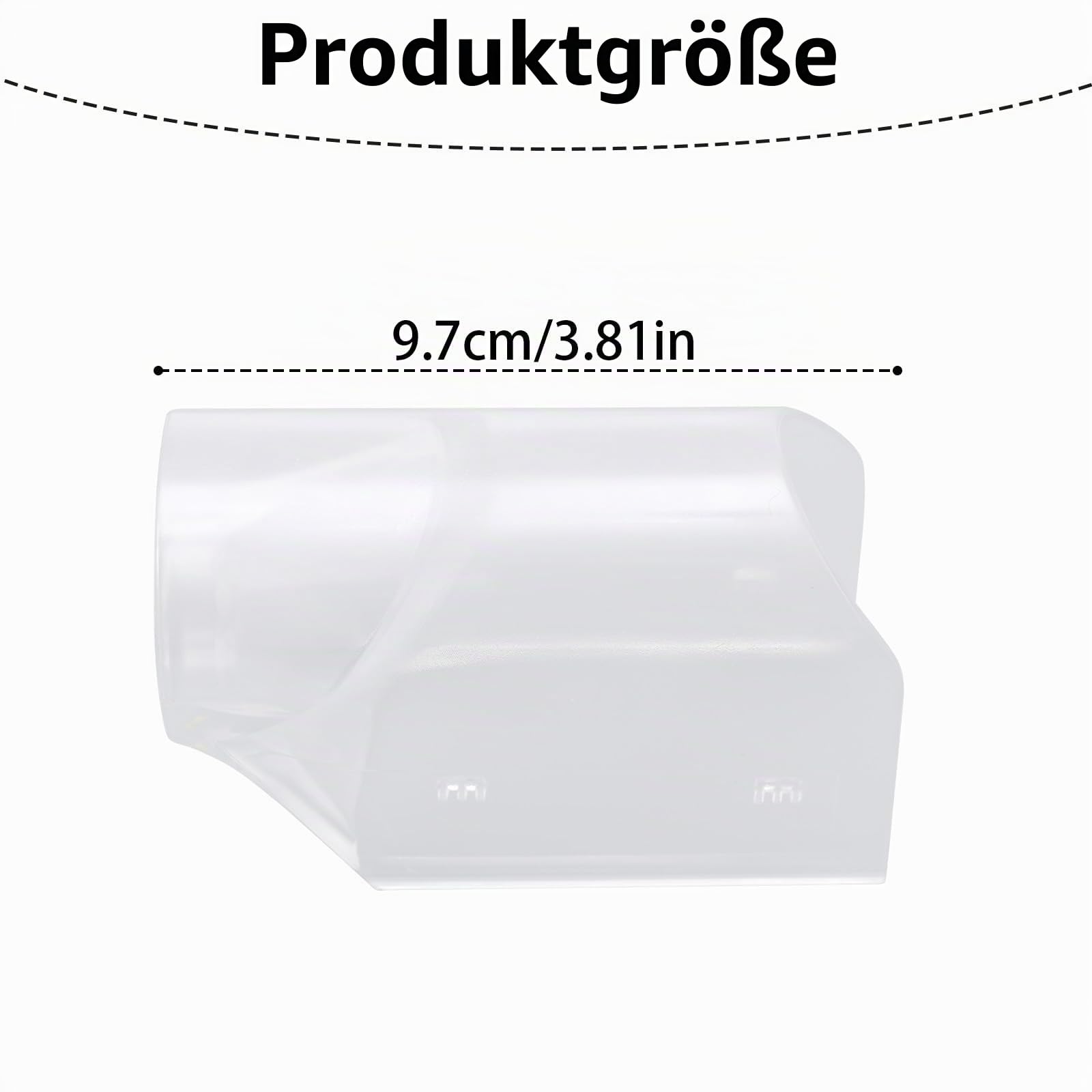 Ersatzauslauf für Ninja Slushie FS300/FS301C/FS301, transparenter Ausgießer, kompatibel mit Ninja Frozen Drink & Slushie Maschinenzubehör