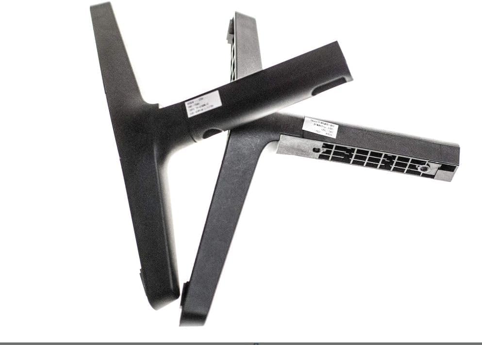 Factory Part- Base Leg Stands Compatible with Samsung QLED Smart TV Models: UN55NU6950FXZA, UN50NU6900FXZA, UN55NU6900FXZA, UN50NU6900BXZA, and UN55NU6900BXZA