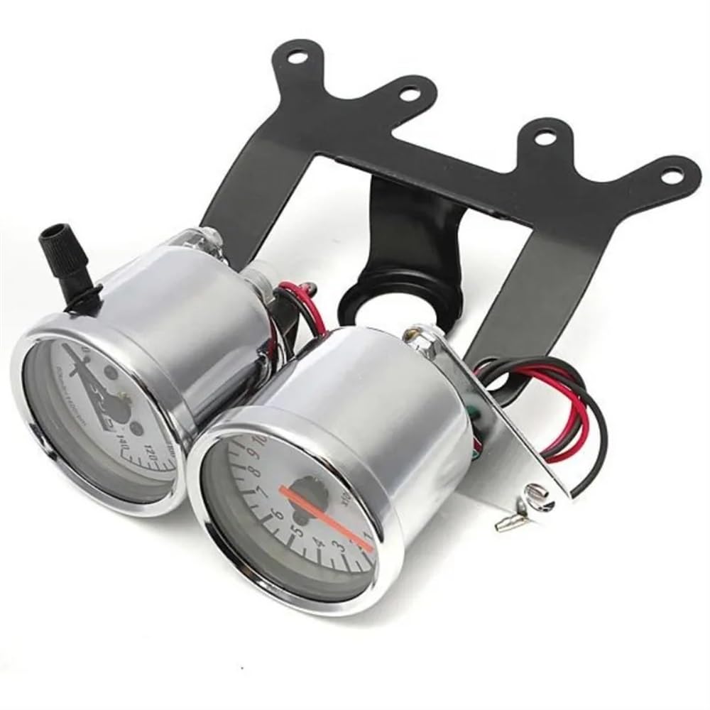 Motorcycle Odometer Gauge Motorcycle Odometer Tachometer Tachometer Gauge with Black Bracket Refit