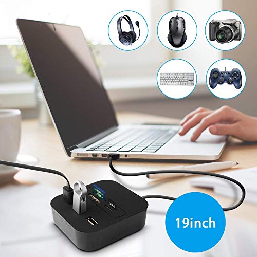 TEC TAVAKKAL All in One USB Hub Combo 3 USB Ports and All in one Card Reader, USB 2.0, for Pen Drives/Cameras/Mobiles/PC/Laptop/Notebook/Tablet, Docking Station, MS/MS Pro/SD/Micro SD Support. - Image 6
