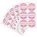 Ymapinc 300pcs 2-inch Fragile Stickers for Shipping, “Please Handle with Love” Cute Fragile Stickers for Box Shipping and Moving, Pink Boxes Labels