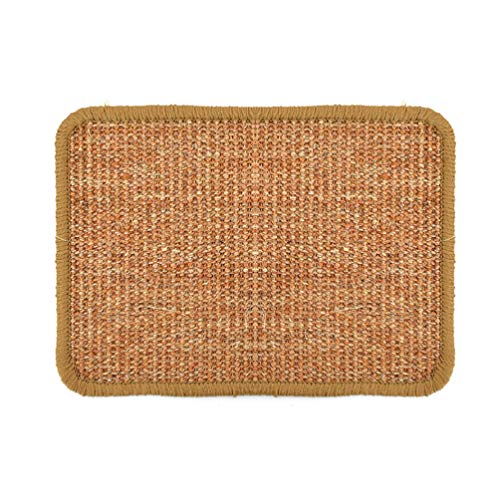 Baluue Tapete para arranhar gatos, tapete de sisal natural, tapete de garra, arranhador, gatinho, br
