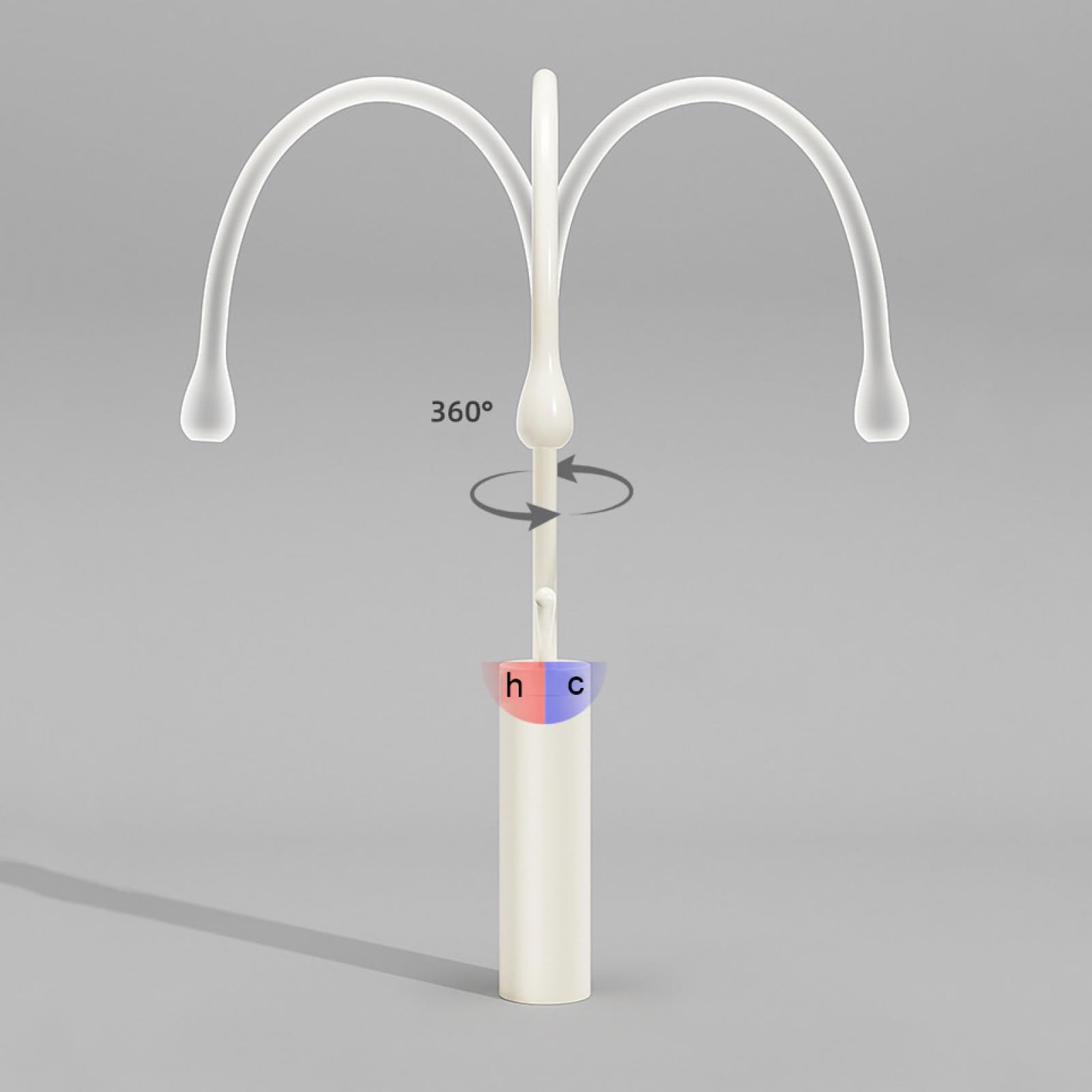 Rubinetto Lavabo In Ottone Alto Cromato