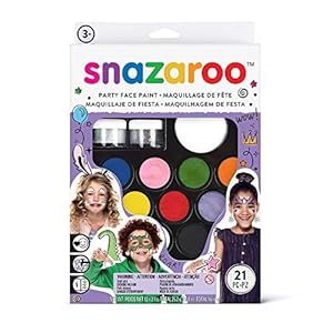 Snazaroo Ultimate Party Pack – Set de Maquillaje de Fiesta
