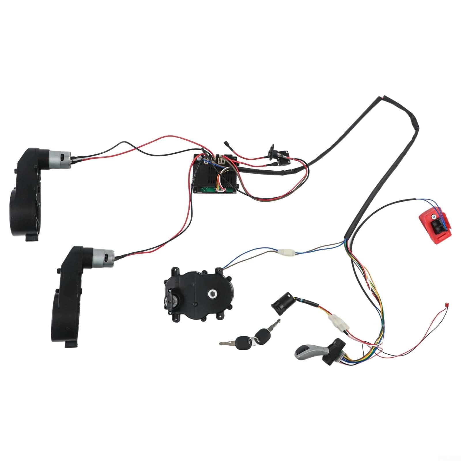 ReachMall 12V Kabelbaum Set Kinder Elektroauto Fernbedienung