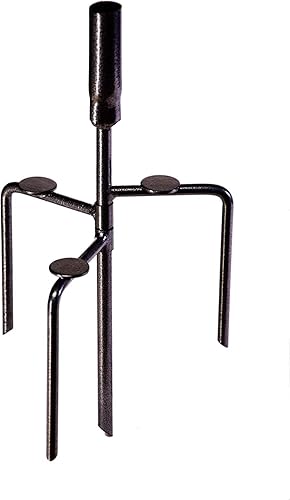 Vista 27 de Yard Butler Centro de pájaros de árbol de patio, soporte duradero para comedero de pájaros y soporte para plantas colgantes con 3 ganchos y anillo