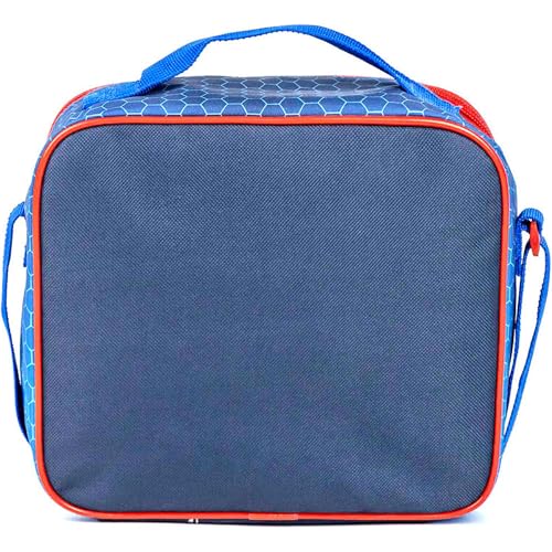 Kühltasche Paw Patrol – Blau –21,5x8,5x19cm– aus Polyester– kleiner Rucksack mit Reißverschluss und verstellbarem Griff-entworfen in Spanien, Lässiger