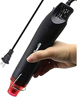Vista 1 de 6.56FT Long Heat Gun, Uptdae Version Homidic Mini Handheld Hot Air Gun, Electric 300W Portable Heat Gun for DIY Craft Embossing, Shrink Wrapping