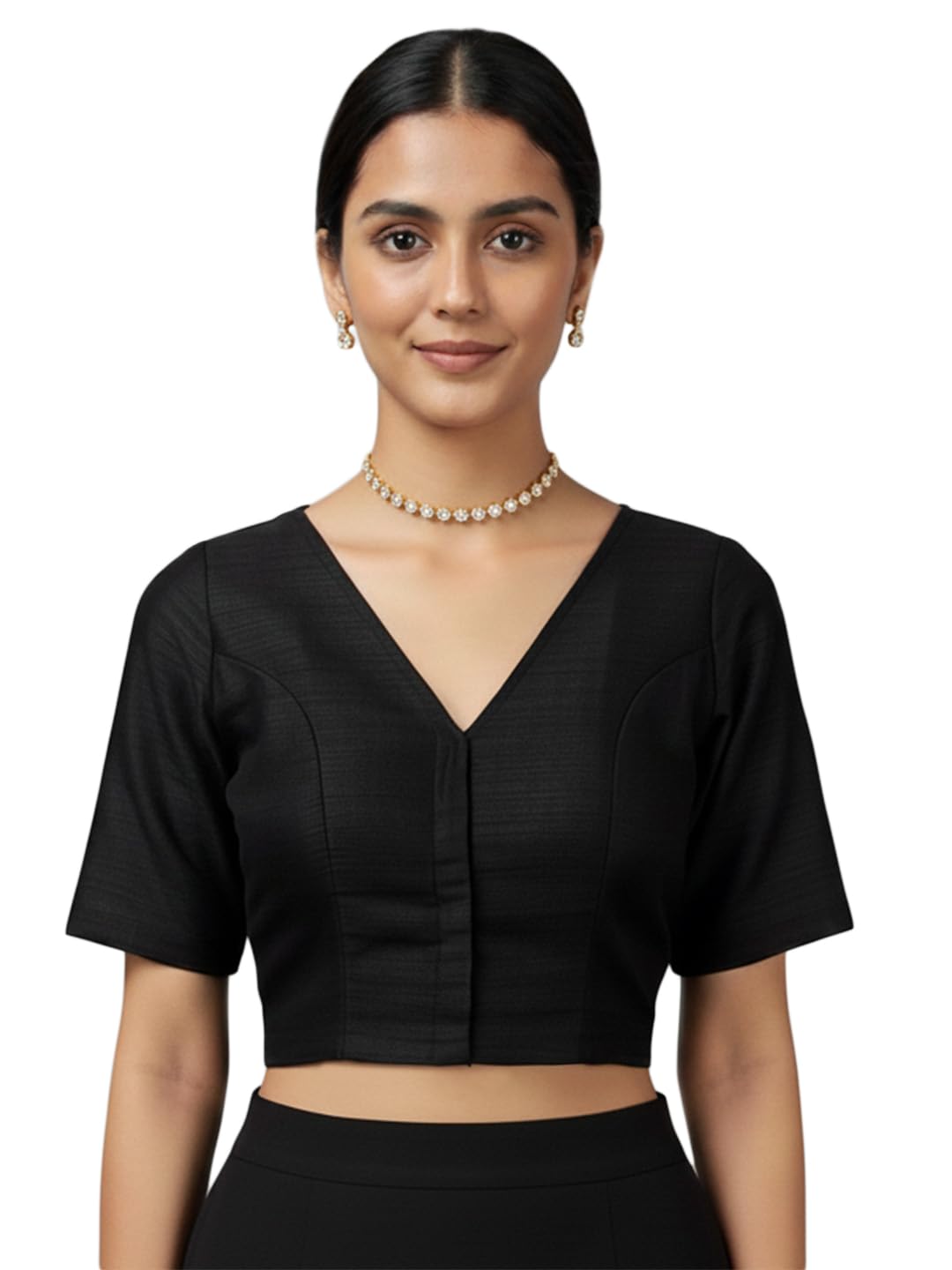 thevasa Women's Opulent Open Blouse-picture-28