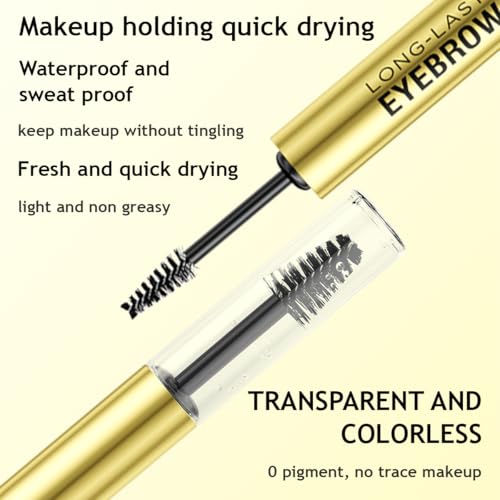 QIC Microblading 4 Tip Eyebrow Pencil and Sealing Brow Gel, Waterproof Long-lasting Magic Eyebrow Pencil in Dark Brown for Natural Makeup — view 5