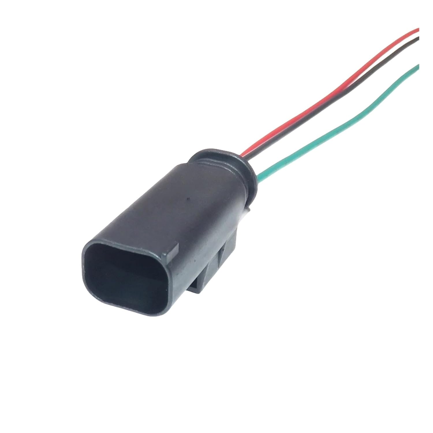 Automotive Wire connectors 1/5/10 Pcs 3 Pin 1-1452049-1 Automotive Throttle Pedals Wire Harness Socket Car Maintenance(Female with Wire,10pcs)