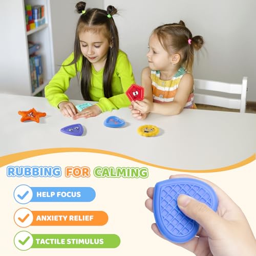 APLIST Emotion Sensory Toys for Toddlers Kids, Social Emotional Learning for Nonverbal Autism Special Needs, Play Therapy Feelings Toys, Preschool Calm Down Corner Quiet Tactile Fidget - Image 7