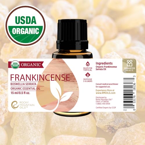 Aceite Esencial de Incienso Orgánico Rocky Mountain Oils 15ml miniatura 2