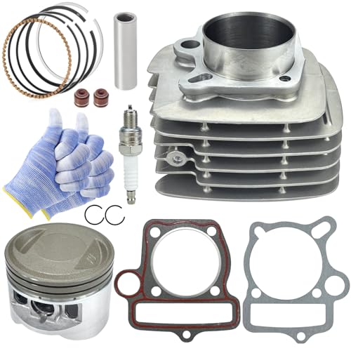 YX140 56mm Cylinder Kit with Piston Ring Gasket Spark Plug,Top