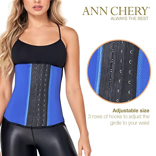 Image of Ann Chery 2021 Latex Waist Trainer for Women |3 Hook Body Shaper|High Compression Colombian Waist Cincher |Daily & Sports Use