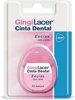 SEDAS/HILO - Cinta Dental 50 Metros, Filamentos de Polietileno, Máxima Eficacia, Cinta Suave, Fina, Resistente y Elastica, Previene la Gingivitis, Previene la Inflamación y el Sangrado de Encías, Uso Diario