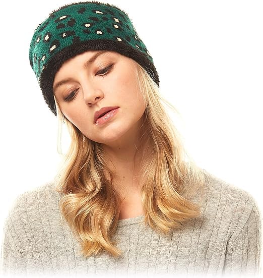 devil Wide Headbands for Women, Boho Bandeau Head Bands, Workout Head Wraps, Stretch No Slip Hair Wraps (Green)-picture-23