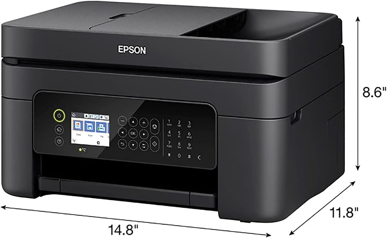 Epson Workforce WF-2850 Wireless All-in-One Color Inkjet Printer : Office Products