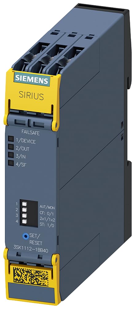 Relais de sécurité Siemens Sirius électronique haut de gamme 24v vis