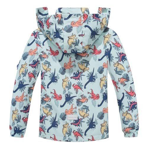 Boys Water Repellent Jacket Kids Fleece Lined Coats Outdoor Detachable Hooded Jacket2