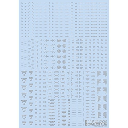 I componenti pi? coda 1/144 Un Colore Grigio Chiaro RB02 cautela Decal (su Uno)