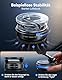 JOYROOM Vakuum Handyhalterung Auto Magnet – 2025 Magsafe Autohalterung [24 XN55 Magneten & Stärkster Gel ] 360° Verstellbar Metallarm Handyhalterung Auto Saugnapf für iPhone 16 15 14 13 12