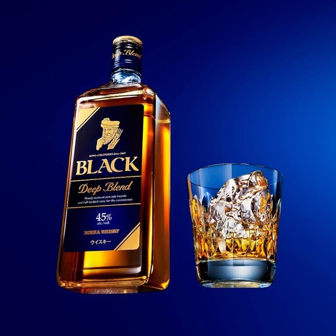 Nikka BLACK Deep Blend Whisky 45% Vol. 0,7l : Amazon.it