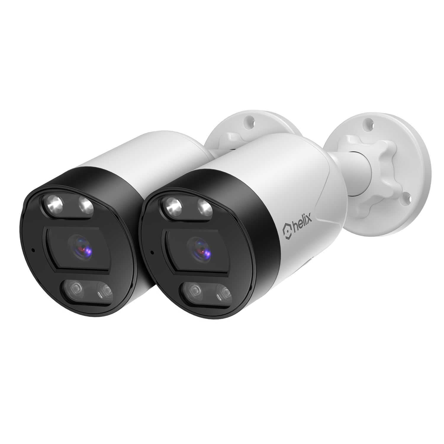 Cámara PoE exterior 5 MP Helix: sistema de videovigilancia IP tipo bala con audio de 2 vías